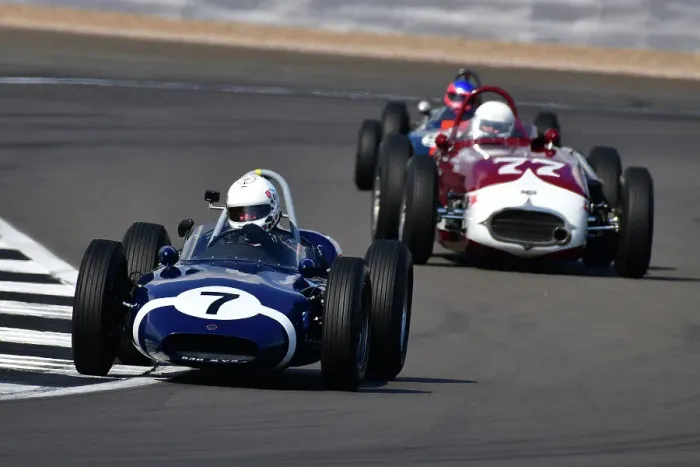 Framed Print : CJ11 8762 Nick Topliss, Cooper T53 Lowline Framed Print : CJ11 8762 Nick Topliss, Cooper T53 Lowline