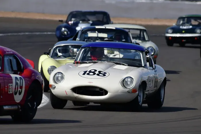 Framed Print : CJ11 9004 Richard Kent, Chris Ward, Jaguar E-Type