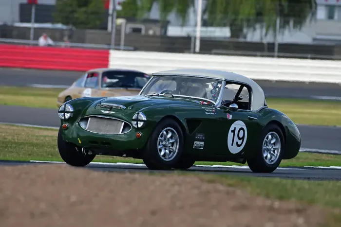Framed Print : CJ11 9177 Jim Chapman, Tim Kary, Austin Healey 3000 Framed Print : CJ11 9177 Jim Chapman, Tim Kary, Austin Healey 3000
