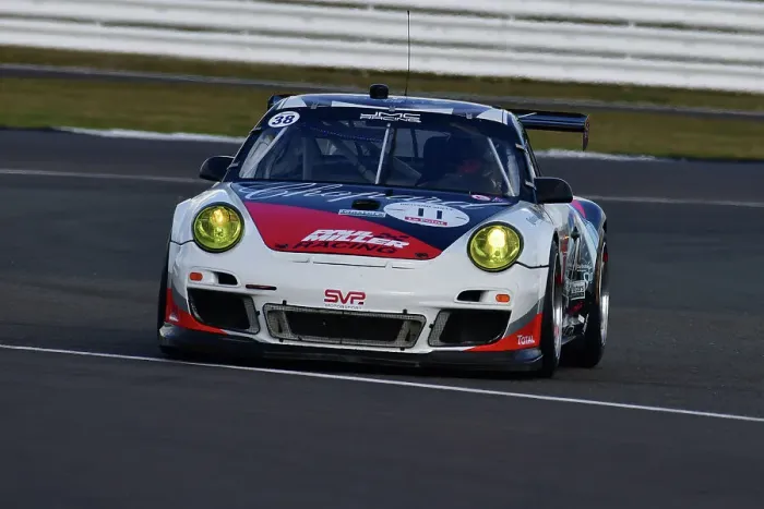 Framed Print : CJ11 9493 John Cockerton, Porsche 997 Grand AM RSR