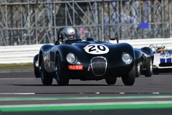 Framed Print : CJ11 9643 Rudiger Friedrichs, Jaguar C-Type Framed Print : CJ11 9643 Rudiger Friedrichs, Jaguar C-Type