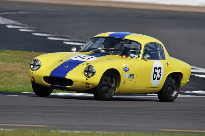 Framed Print : CJ11 9950 John Davison, Lotus Elite