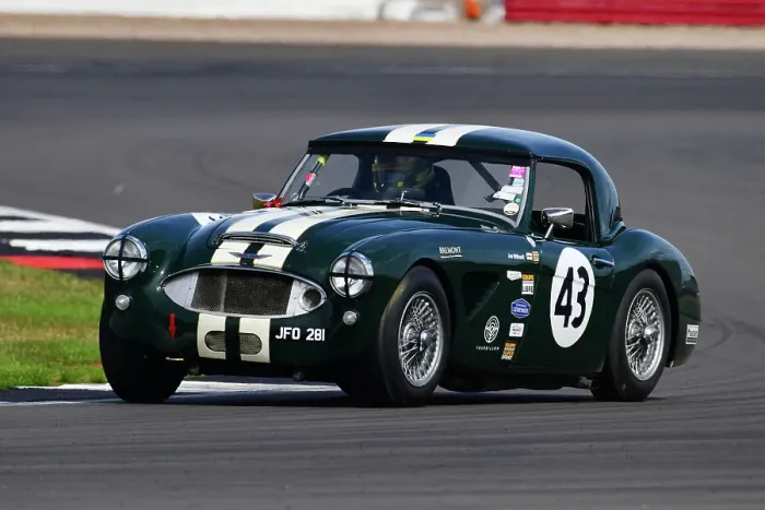 Framed Print : CJ11 9975 Joe Willmott, Austin Healey 3000 Framed Print : CJ11 9975 Joe Willmott, Austin Healey 3000