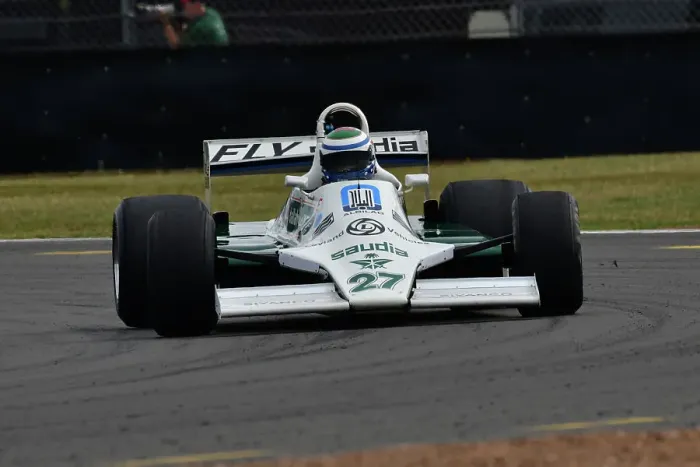 Framed Print : CJ11 9977 Mark Hazell, Williams FW07B Framed Print : CJ11 9977 Mark Hazell, Williams FW07B