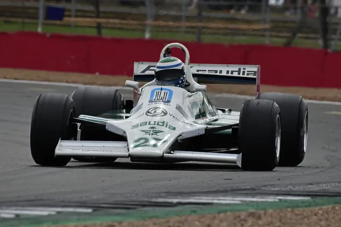 Framed Print : CJ12 0050 Mark Hazell, Williams FW07B Framed Print : CJ12 0050 Mark Hazell, Williams FW07B