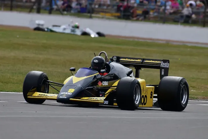 Framed Print : CJ12 0086 Michael Fitzgerald, Minardi M185 Framed Print : CJ12 0086 Michael Fitzgerald, Minardi M185