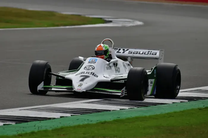 Framed Print : CJ12 0088 Mike Cantillon, Williams FW07 Framed Print : CJ12 0088 Mike Cantillon, Williams FW07