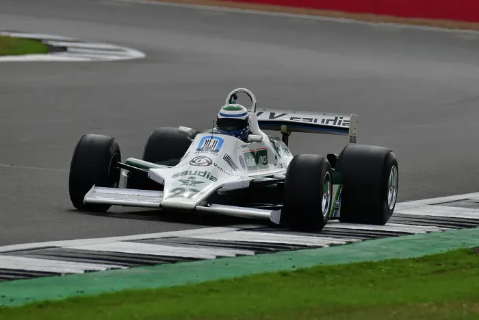 Framed Print : CJ12 0097 Mark Hazell, Williams FW07B Framed Print : CJ12 0097 Mark Hazell, Williams FW07B