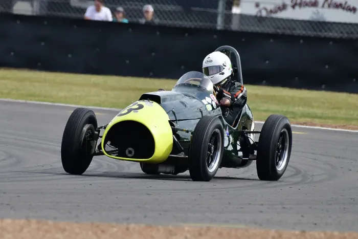 Framed Print : CJ12 0214 Chris Phillips, Cooper Bristol Mk2