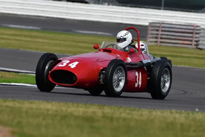 Framed Print : CJ12 0241 John Spiers, Maserati 250F 2516