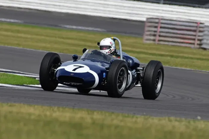 Framed Print : CJ12 0242 Nick Topliss, Cooper T53 Lowline Framed Print : CJ12 0242 Nick Topliss, Cooper T53 Lowline