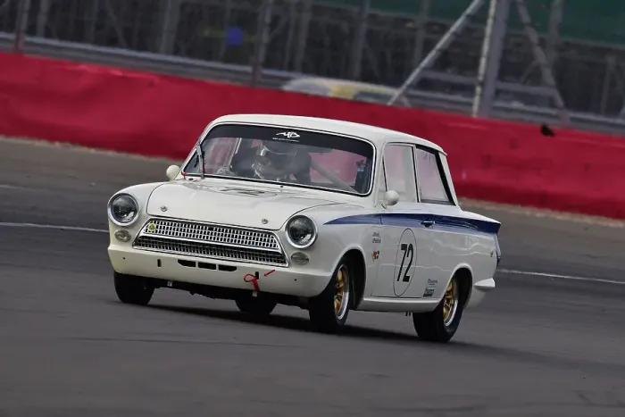 Framed Print : CJ12 0680 Jon Wood, James Pickford, Ford Lotus Cortina Framed Print : CJ12 0680 Jon Wood, James Pickford, Ford Lotus Cortina