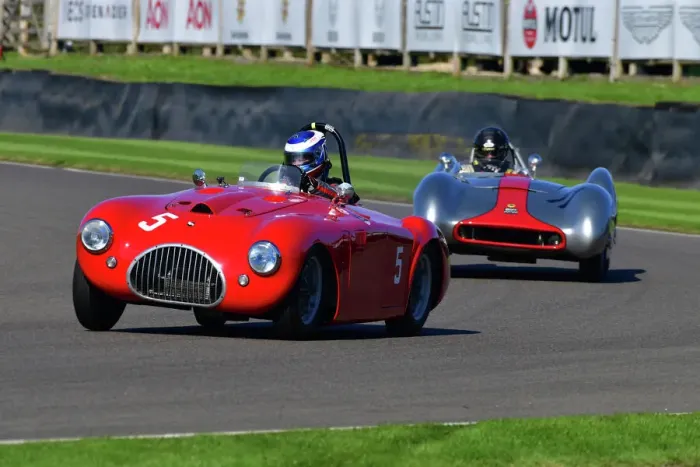 Rights Managed : CJ12 0761 Miles Griffiths, Kieft-Climax 1100