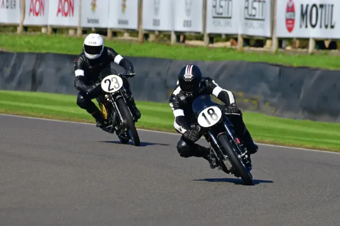 Rights Managed : CJ12 0825 Tony Perkin, Ian Hutchinson, Velocette MSS 500 Rights Managed : CJ12 0825 Tony Perkin, Ian Hutchinson, Velocette MSS 500