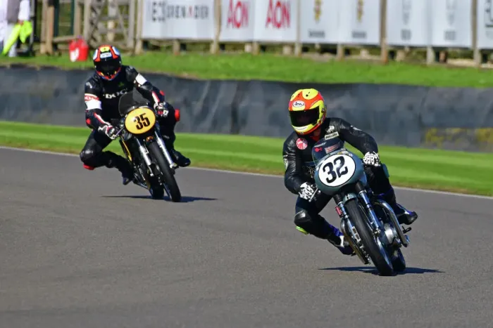 Rights Managed : CJ12 0827 Kevin Rushworth, Ian Simpson, Triumph T110 Rights Managed : CJ12 0827 Kevin Rushworth, Ian Simpson, Triumph T110