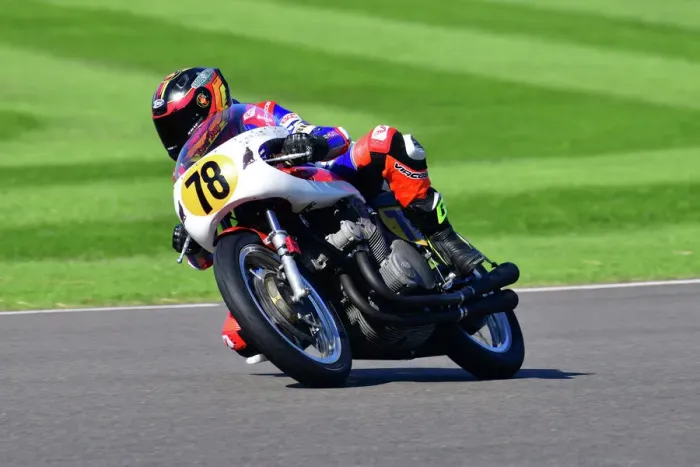 Rights Managed : CJ12 0921 Levi Day, Gordon Russell, Gilera 500-4 GP Rights Managed : CJ12 0921 Levi Day, Gordon Russell, Gilera 500-4 GP