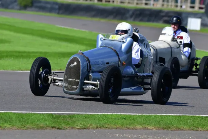 Rights Managed : CJ12 1032 Austin 7 racer