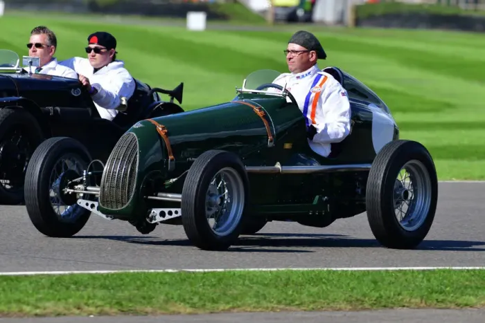 Rights Managed : CJ12 1035 Austin 7 racer