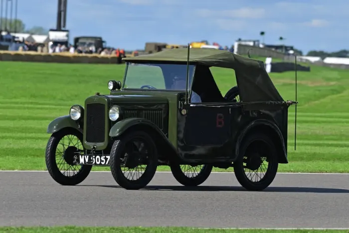Rights Managed : CJ12 1046 Austin 7 Radio car, MV 5057 Rights Managed : CJ12 1046 Austin 7 Radio car, MV 5057