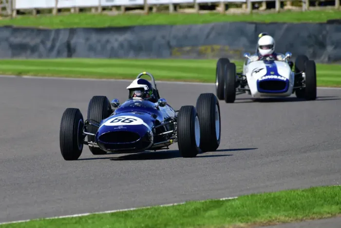 Rights Managed : CJ12 1089 Sid Hoole, Cooper-Climax T66 Rights Managed : CJ12 1089 Sid Hoole, Cooper-Climax T66