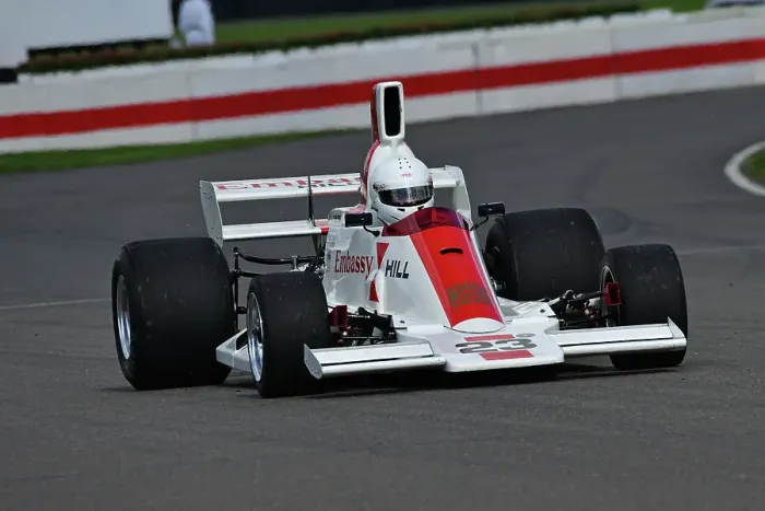 Rights Managed : CJ12 1221 Franz Guggemos, Hill-Cosworth GH2 Rights Managed : CJ12 1221 Franz Guggemos, Hill-Cosworth GH2