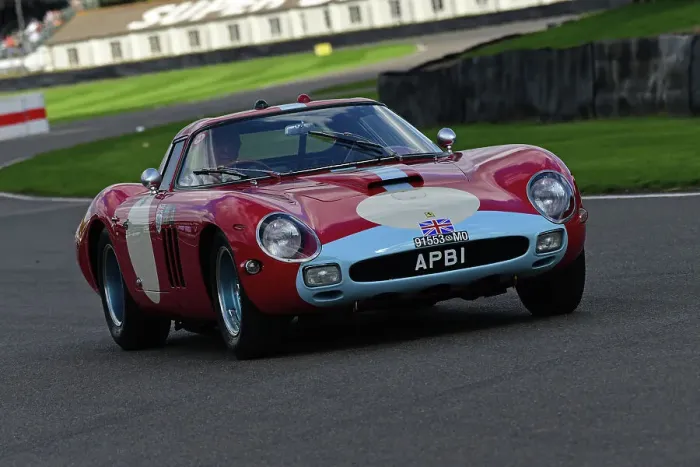 Rights Managed : CJ12 1233 Sir Derek Bell, Ferrari 250 GTO Rights Managed : CJ12 1233 Sir Derek Bell, Ferrari 250 GTO