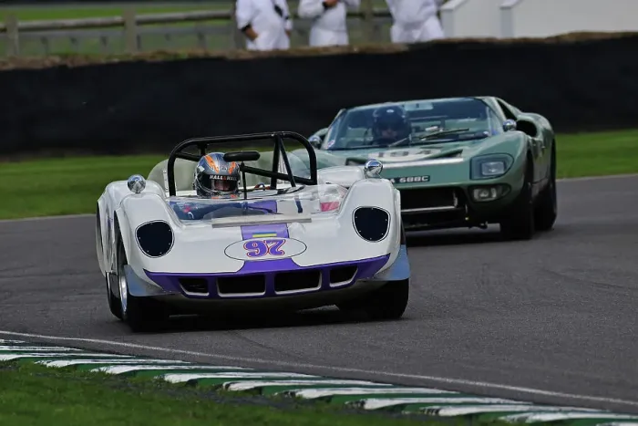 Rights Managed : CJ12 1370 Rob Hall, McLaren-Chevrolet M1A Rights Managed : CJ12 1370 Rob Hall, McLaren-Chevrolet M1A