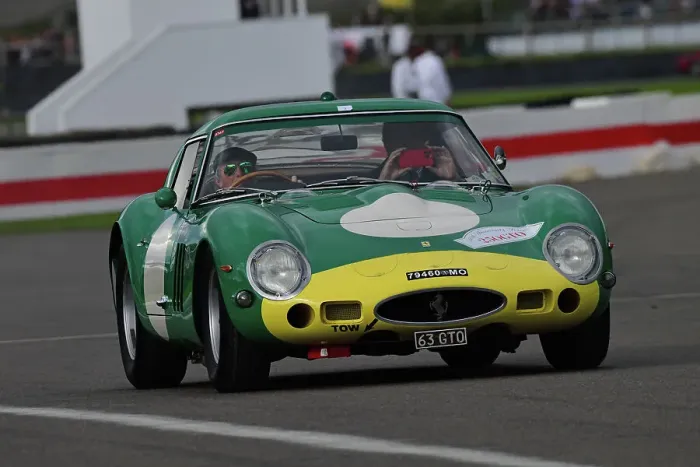 Rights Managed : CJ12 1462 Sir Jackie Stewart, Ferrari 250 GTO Rights Managed : CJ12 1462 Sir Jackie Stewart, Ferrari 250 GTO