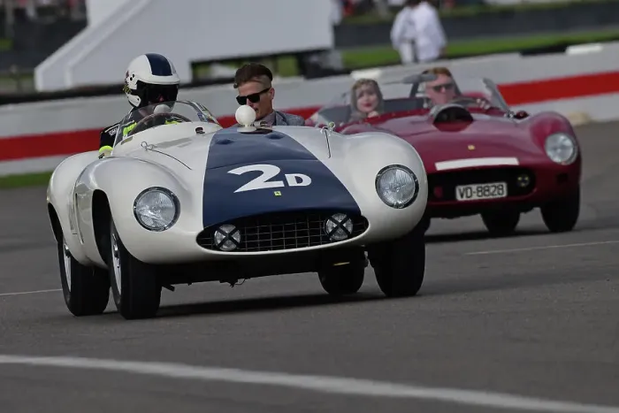 Rights Managed : CJ12 1469 Tazio Ottis, Ferrari 750 Monza Rights Managed : CJ12 1469 Tazio Ottis, Ferrari 750 Monza