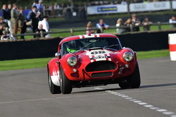 Rights Managed : CJ12 1522 Gregor Fisken, Dario Franchitti, AC Cobra Rights Managed : CJ12 1522 Gregor Fisken, Dario Franchitti, AC Cobra