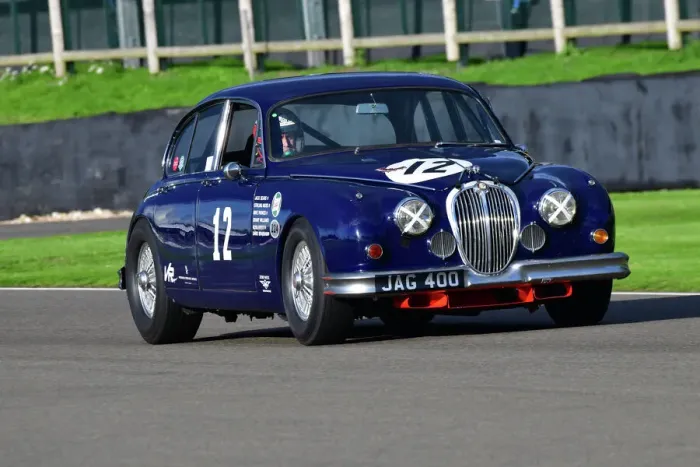 Rights Managed : CJ12 1600 David Brabham, Anthony Williams, Jaguar Mk2 Rights Managed : CJ12 1600 David Brabham, Anthony Williams, Jaguar Mk2