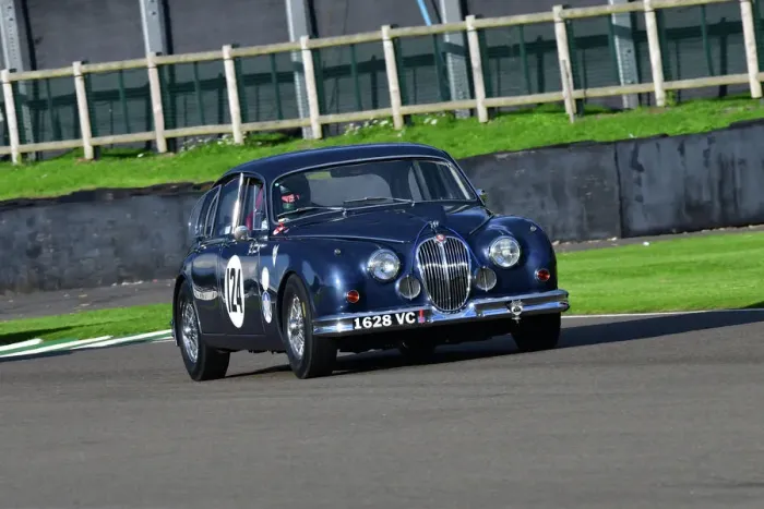 Rights Managed : CJ12 1619 Richard Attwood, Nigel Webb, Jaguar Mk2