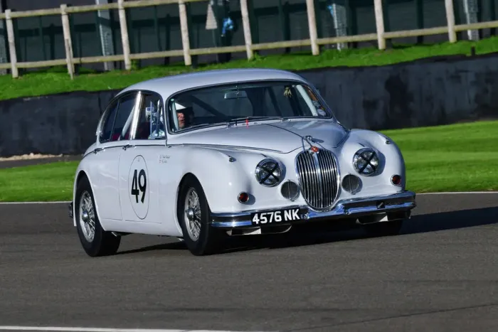 Rights Managed : CJ12 1623 Tony Jardine, Richard Butterfield, Jaguar Mk2