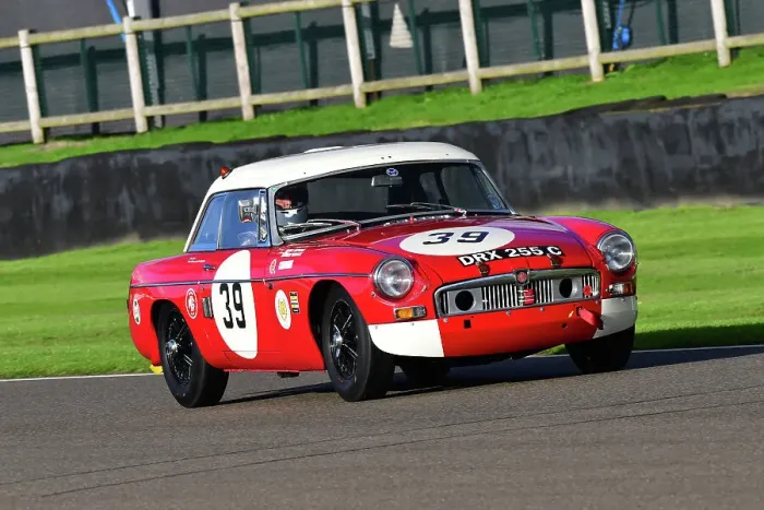 Rights Managed : CJ12 1655 Chris Ryan, MG B Le Mans