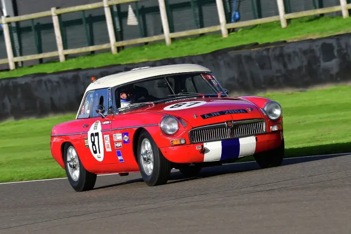 Rights Managed : CJ12 1698 Mark Ashworth, MG B