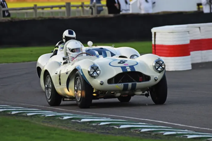 Rights Managed : CJ12 1760 Arlette Muller, Christian Hofliger, Aston Martin DB3S Rights Managed : CJ12 1760 Arlette Muller, Christian Hofliger, Aston Martin DB3S