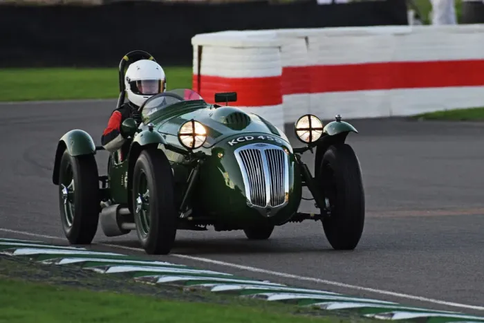 Rights Managed : CJ12 1762 Patrick Blakeney-Edwards, Martin Hunt, Frazer Nash Le Mans replica Rights Managed : CJ12 1762 Patrick Blakeney-Edwards, Martin Hunt, Frazer Nash Le Mans replica