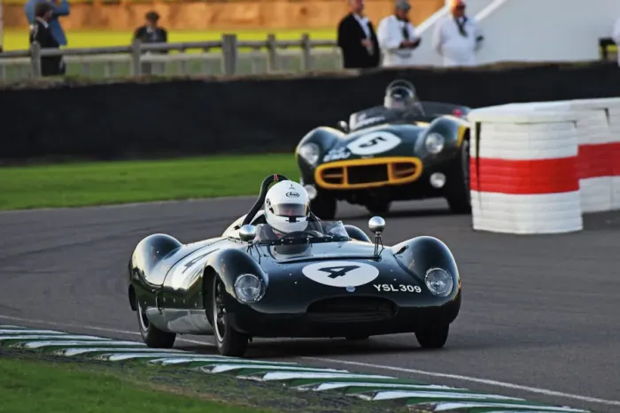 Rights Managed : CJ12 1764 Arlette Muller, Christian Hofliger, Aston Martin DB3S Rights Managed : CJ12 1764 Arlette Muller, Christian Hofliger, Aston Martin DB3S