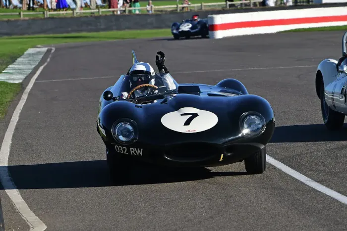 Rights Managed : CJ12 1805 Gary Pearson, Jaguar D-Type Long Nose Rights Managed : CJ12 1805 Gary Pearson, Jaguar D-Type Long Nose