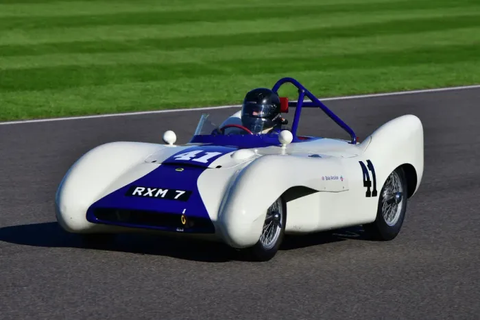 Rights Managed : CJ12 1869 Brian Arculus, Lotus-Climax Mk IX Rights Managed : CJ12 1869 Brian Arculus, Lotus-Climax Mk IX