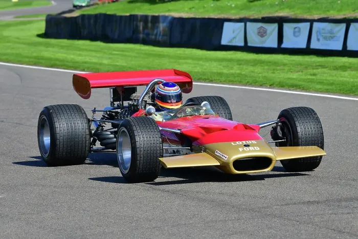 Rights Managed : CJ12 2038 Adrian Newey, Lotus-Cosworth 49 Rights Managed : CJ12 2038 Adrian Newey, Lotus-Cosworth 49
