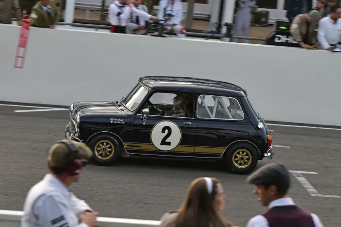 Rights Managed : CJ12 2411 Mark Burnett, Jean-Eric Vergne, Austin Mini Cooper S Rights Managed : CJ12 2411 Mark Burnett, Jean-Eric Vergne, Austin Mini Cooper S