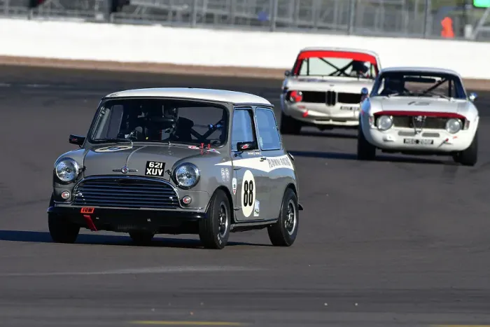 Framed Print : CJ12 2833 Nick Paddy, Morris Mini Cooper S