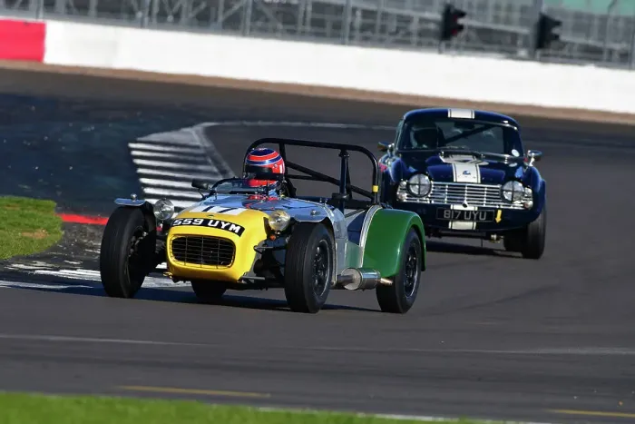 Framed Print : CJ12 2855 Martin Pratt, Lotus 7 Framed Print : CJ12 2855 Martin Pratt, Lotus 7