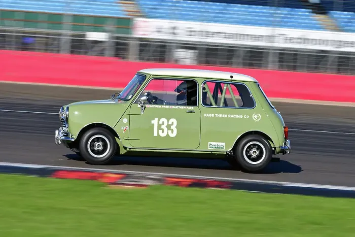 Framed Print : CJ12 2922 Giles Page, Austin Mini Cooper S Framed Print : CJ12 2922 Giles Page, Austin Mini Cooper S