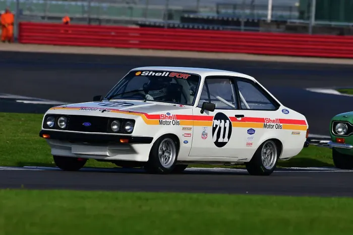 Framed Print : CJ12 3186 Peter Smith, Andy Pardoe, Ford Escort RS2000