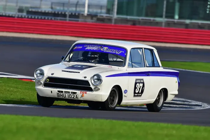 Framed Print : CJ12 3196 Mike Gardiner, Josh Cook, Ford Lotus Cortina Framed Print : CJ12 3196 Mike Gardiner, Josh Cook, Ford Lotus Cortina