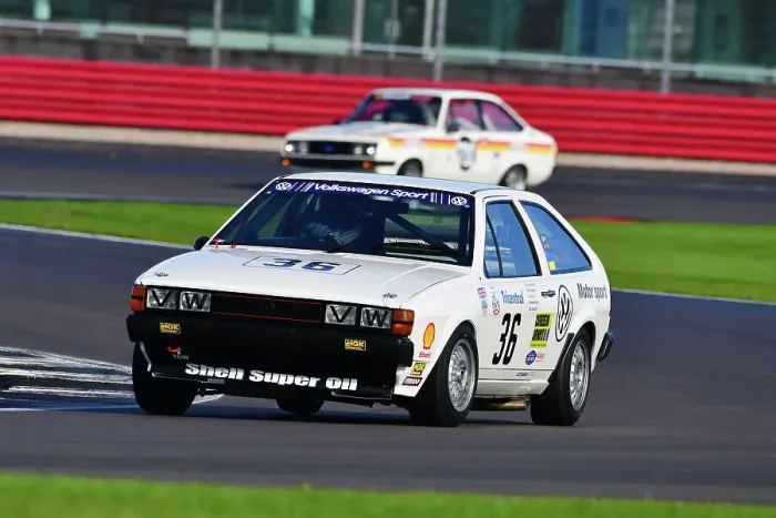 Framed Print : CJ12 3213 Cameron Evans, Mat Jackson, VW Scirocco