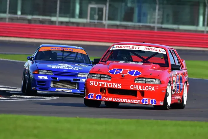 Framed Print : CJ12 3214 Mark Burton, Graham Pattle, Holden Commodore, Ric Wood, Nissan Skyline GT-R