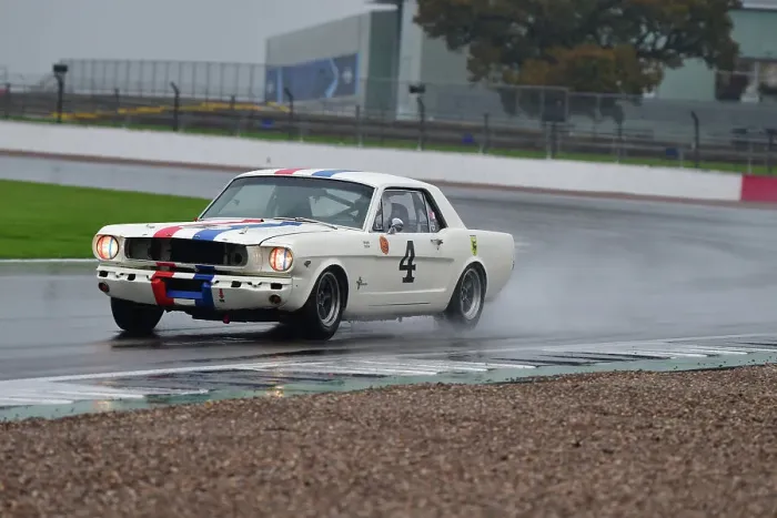 Framed Print : CJ12 3789 Dave Coyne, Mark Wright, Ford Mustang